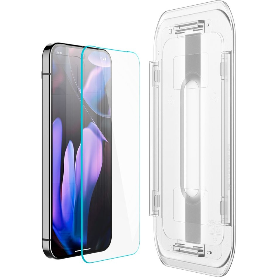 Szkło do etui + Aplikator Spigen Glas.tR EZ Fit 2-Pack do Google Pixel 9 Pro XL